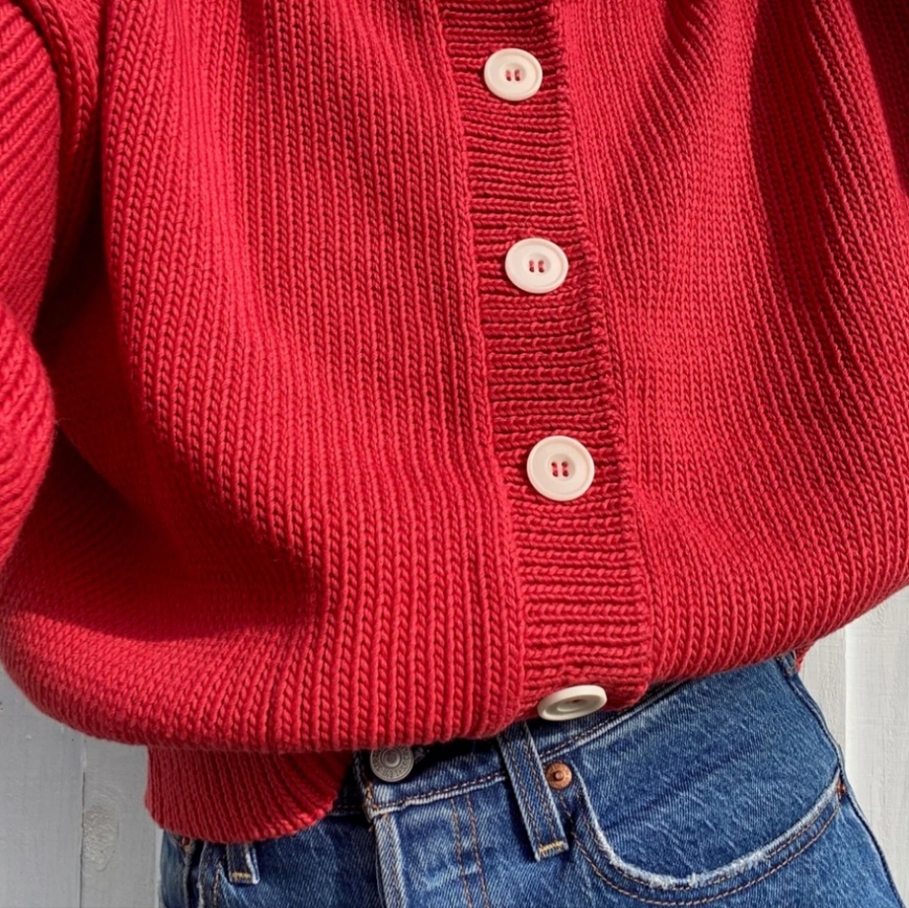 Jaggery London Carmen Cartigan Size 1 ***New with Tags Sweet Paprika *